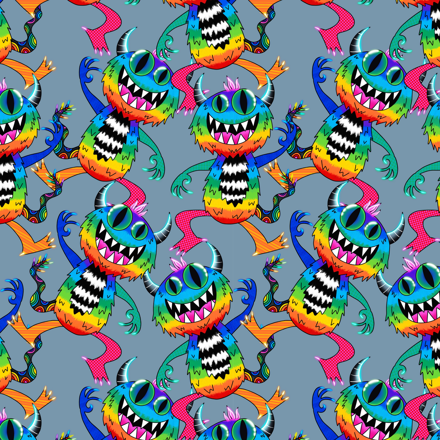 Rainbow monsters