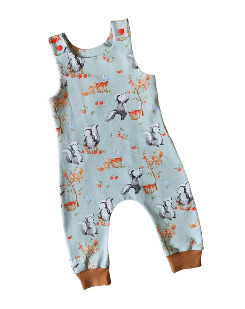 Racoon romper