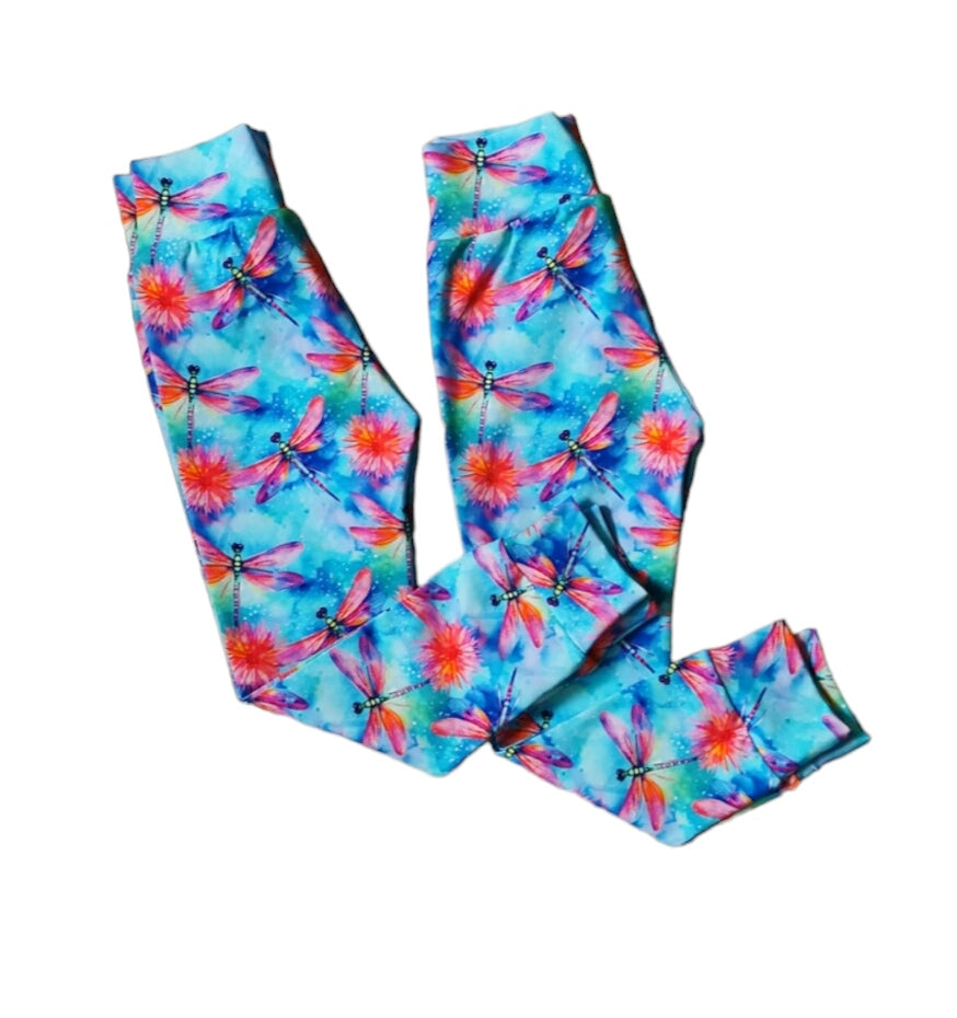 Dragonflies leggings