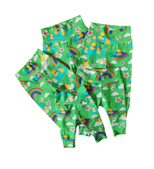 Ducklings yoga waistband leggings