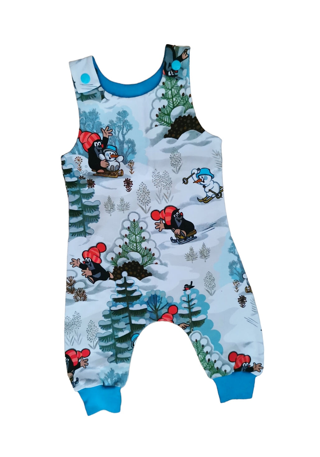 Winter The little mole romper