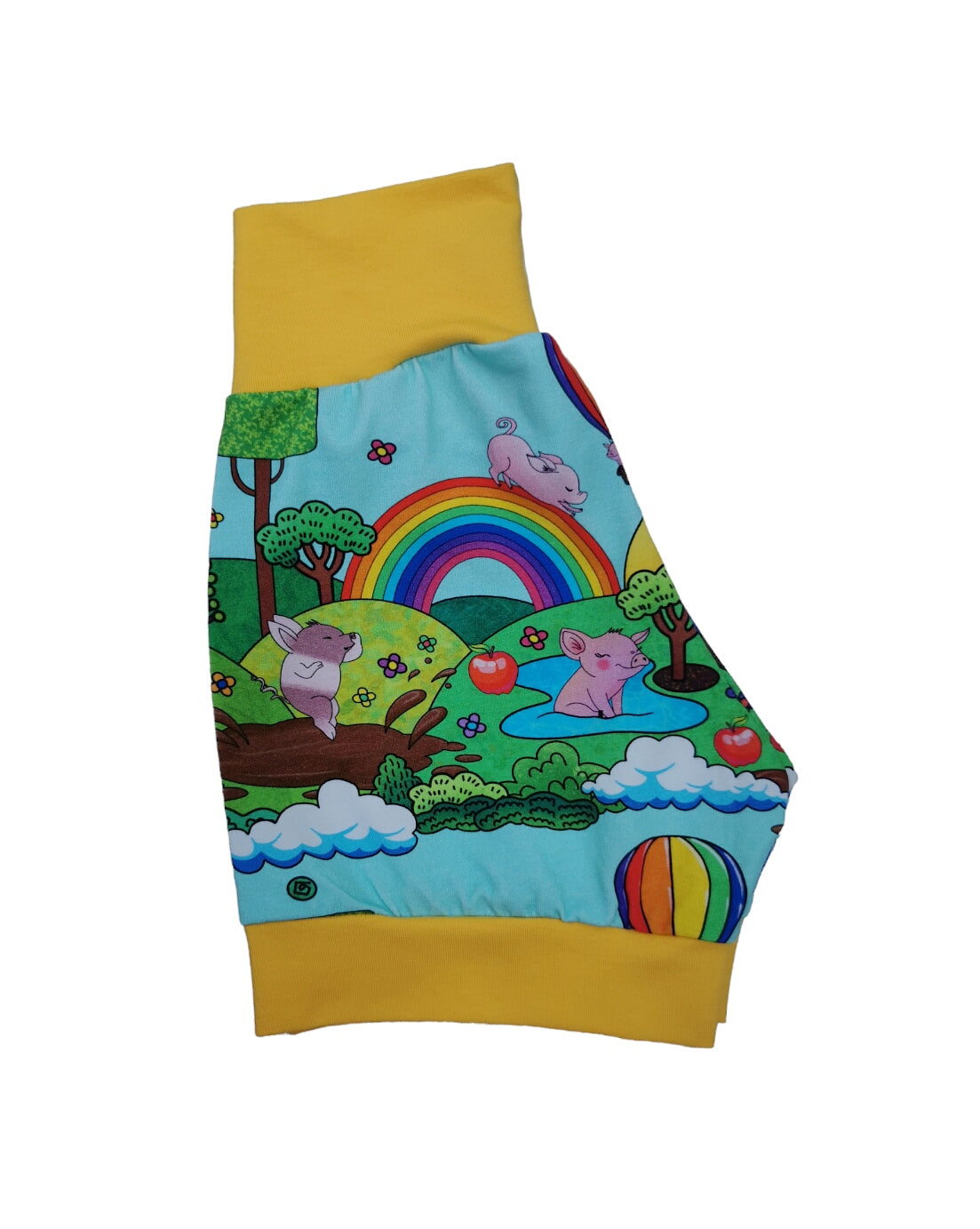 Rainbow piggies bubble shorts