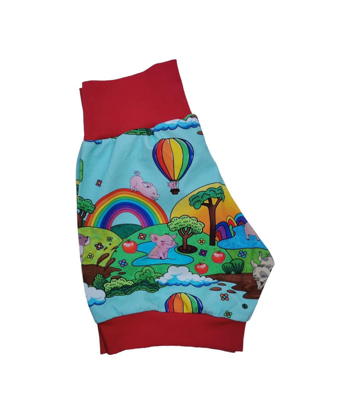 Rainbow piggies bubble shorts