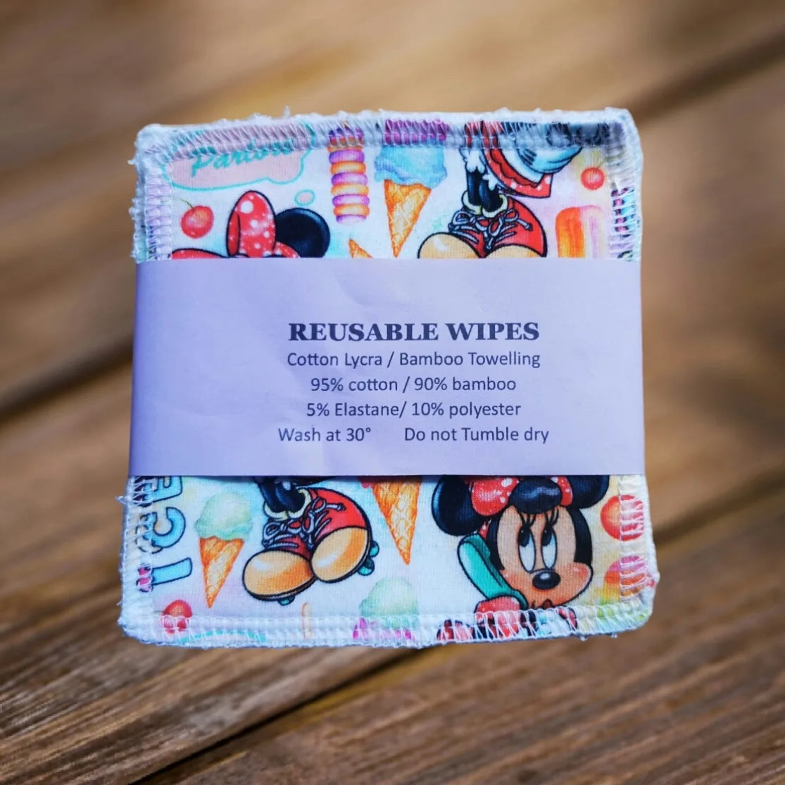 Reusable wipes