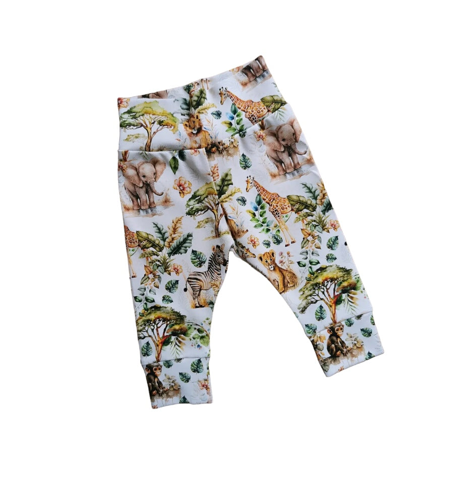 Safari animals leggings