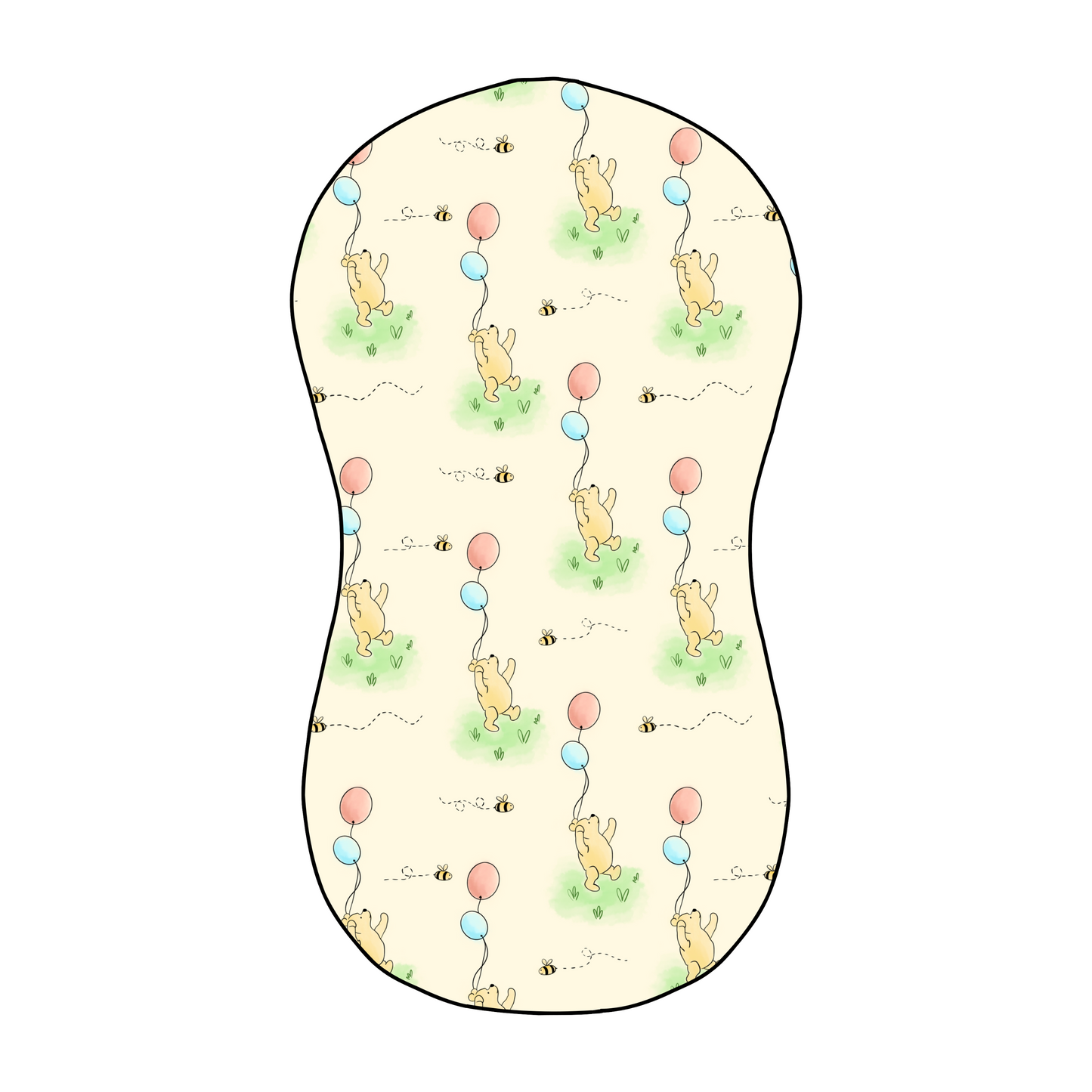 Baby burp cloth