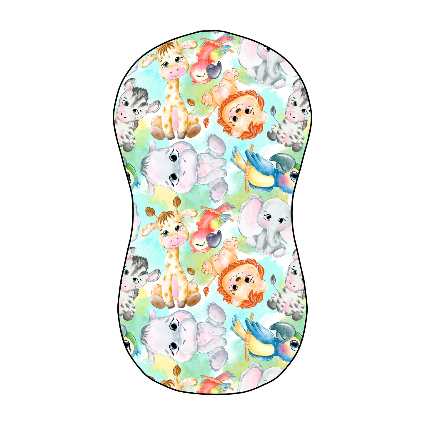 Baby burp cloth