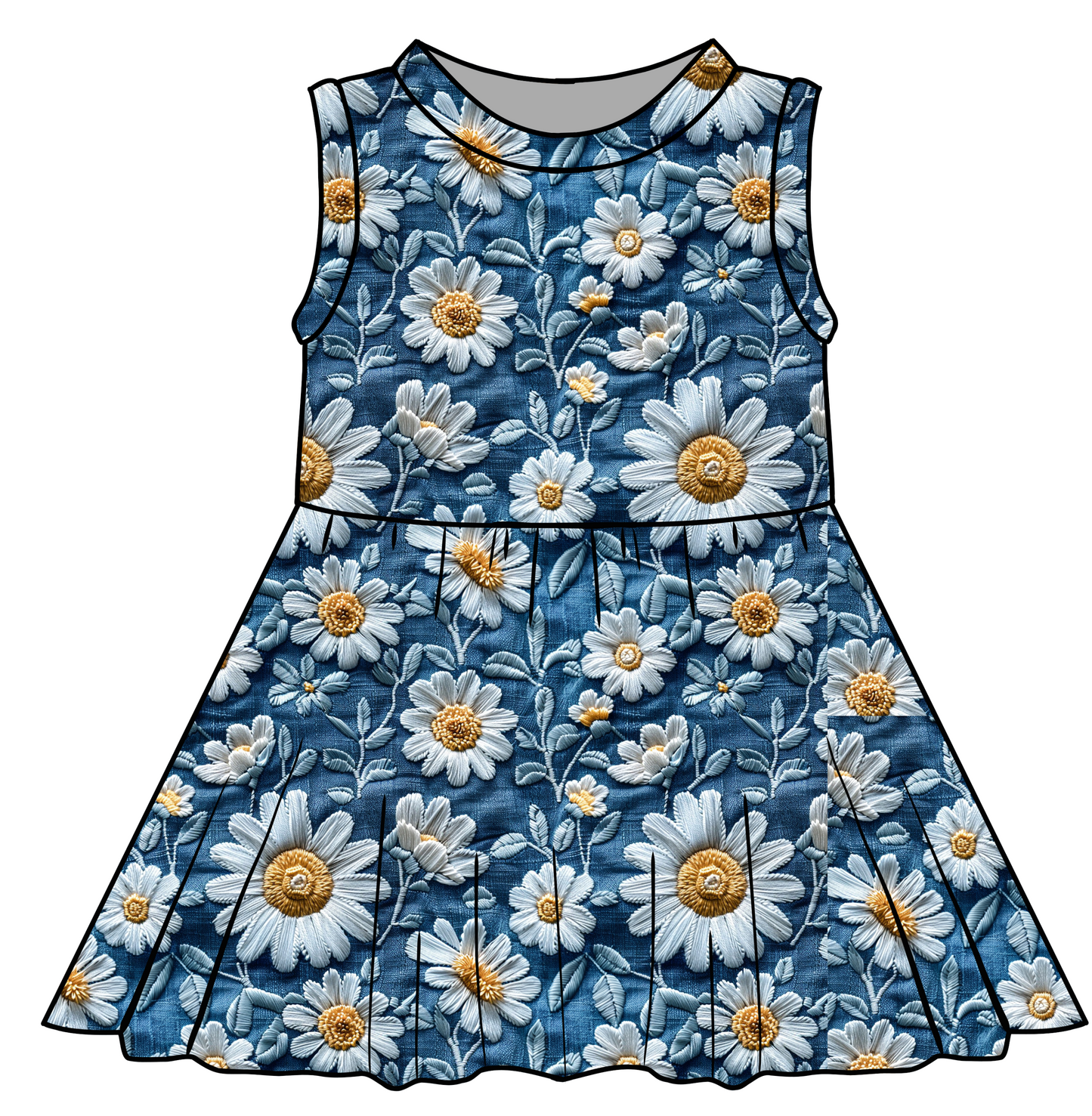 Skater dress- short sleeves, long sleeves, sleeveless