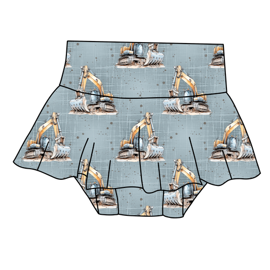 Baby skirted bummies