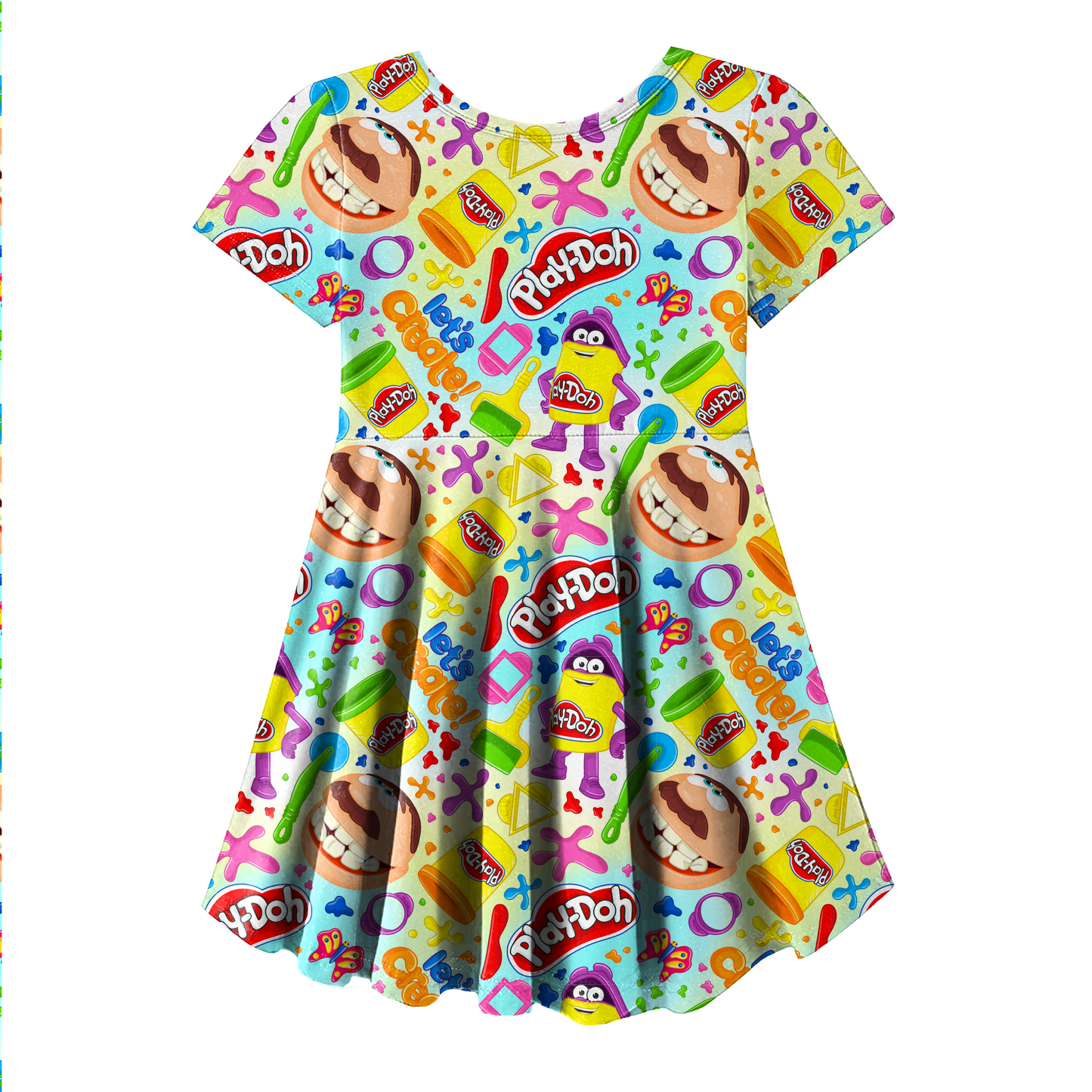 Skater dress - short sleeves, long sleeves ,sleeveless