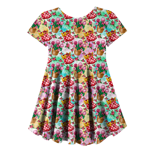 Skater dress - short sleeves, long sleeves, sleeveless