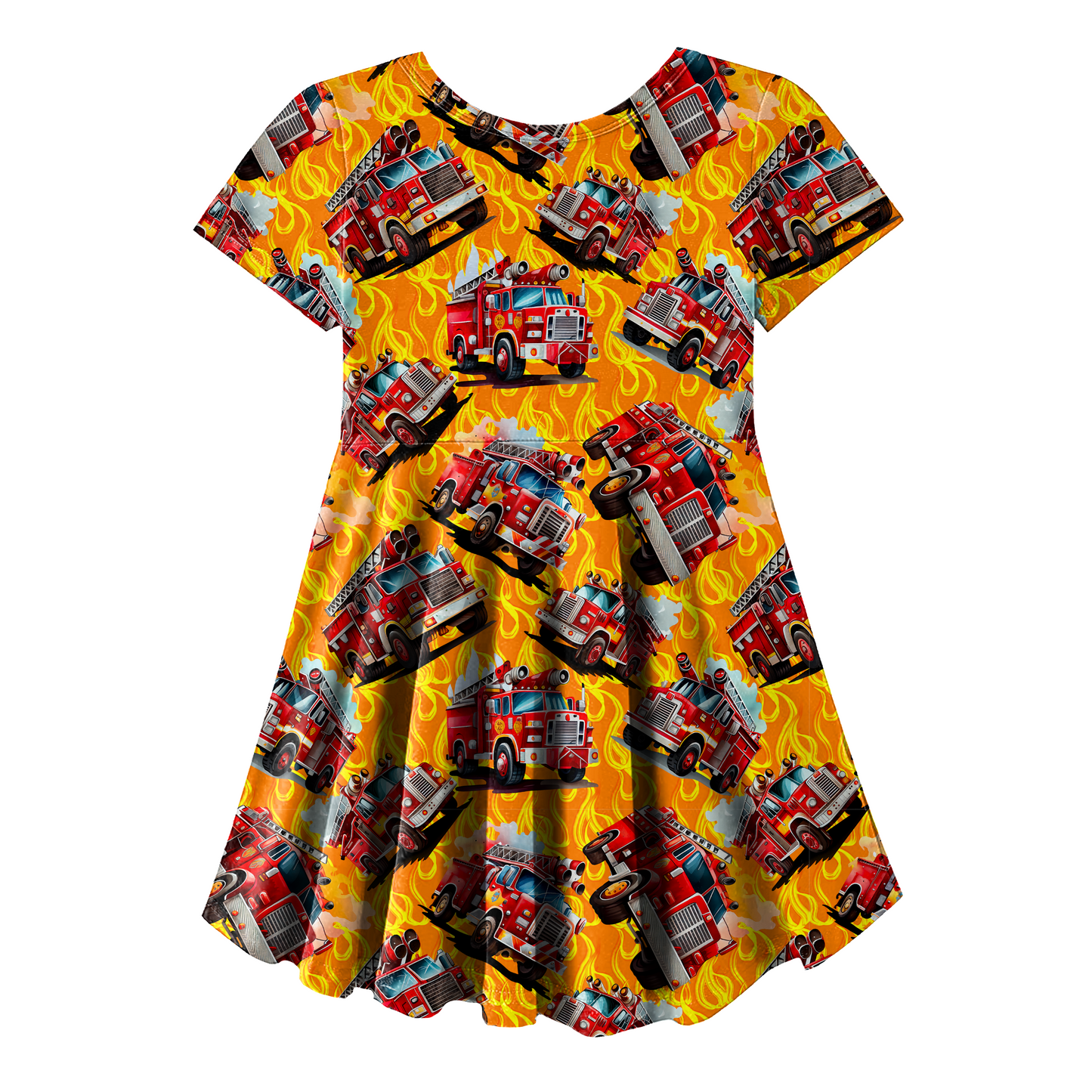 Skater dress - short sleeves, long sleeves, sleeveless