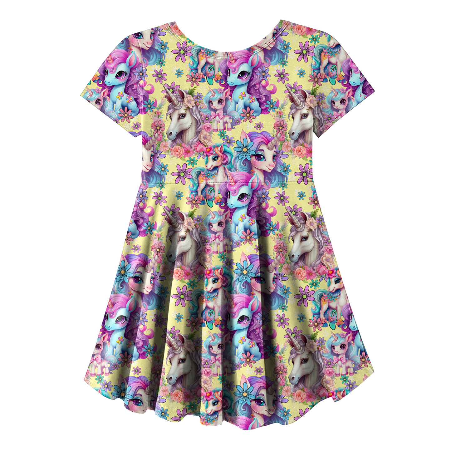 Skater dress - short sleeves, long sleeves, sleeveless