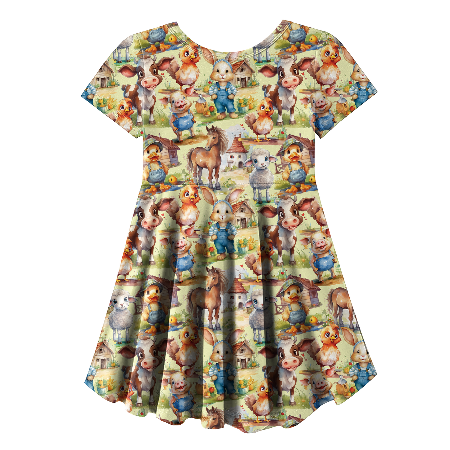 Skater dress - short sleeves. long sleeves, sleeveless