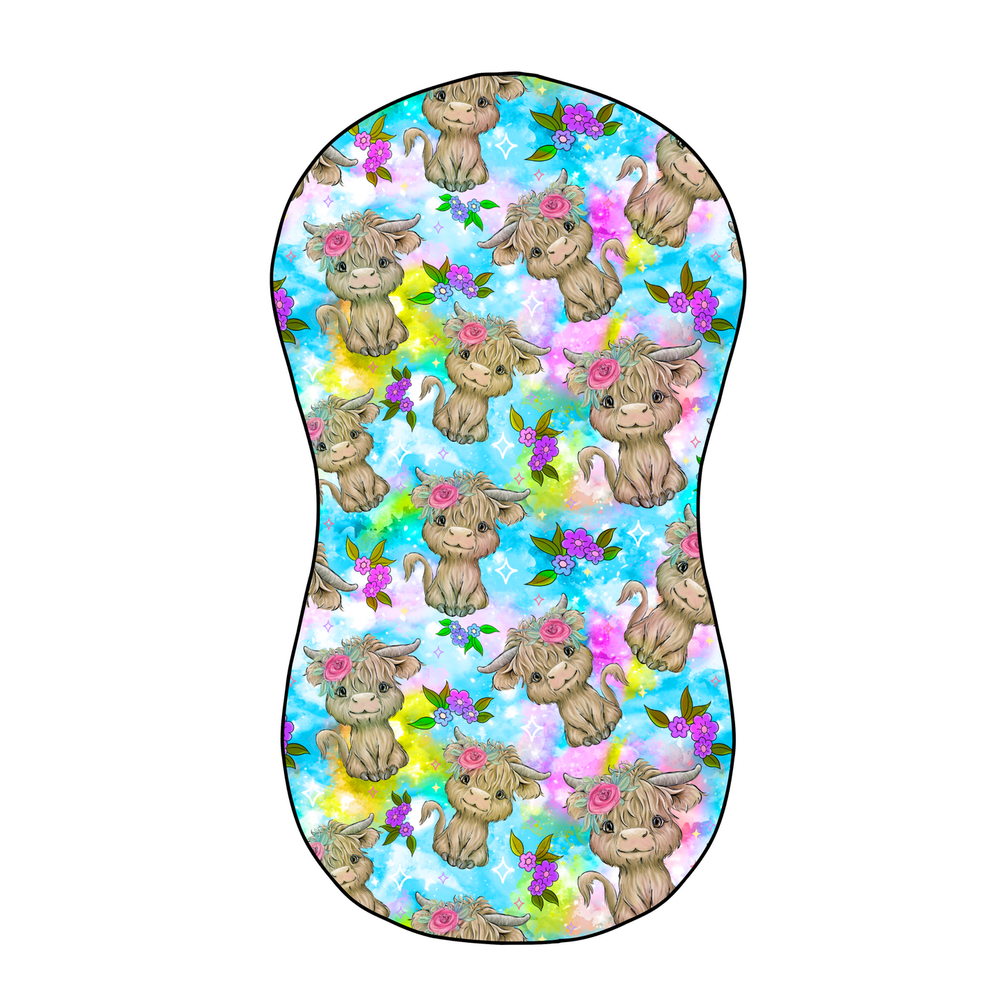 Baby burp cloth