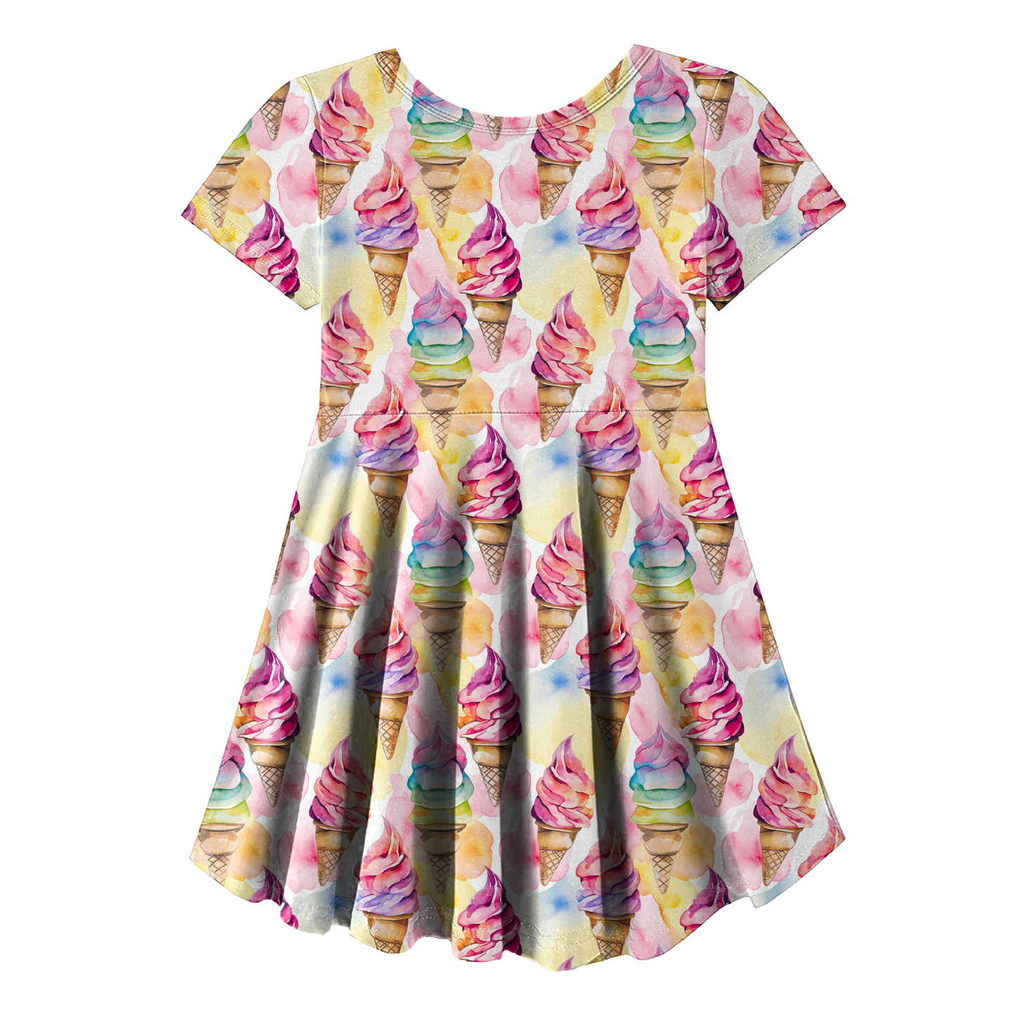 Skater dress - short sleeves. long sleeves, sleeveless