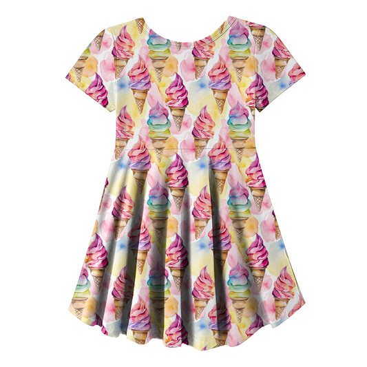 Skater dress - short sleeves. long sleeves, sleeveless