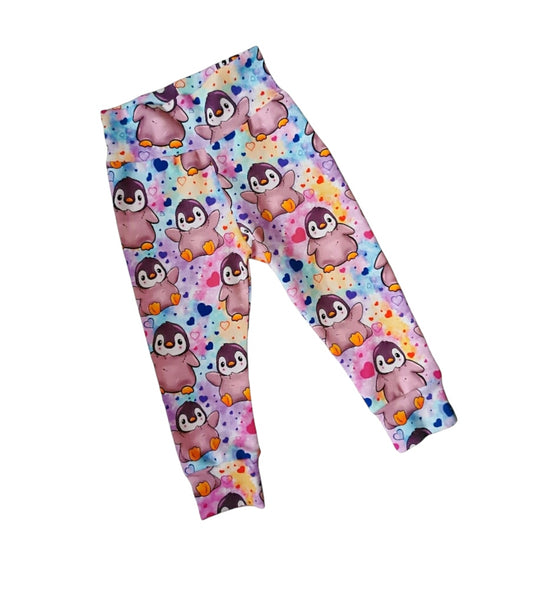 Cute penguin leggings