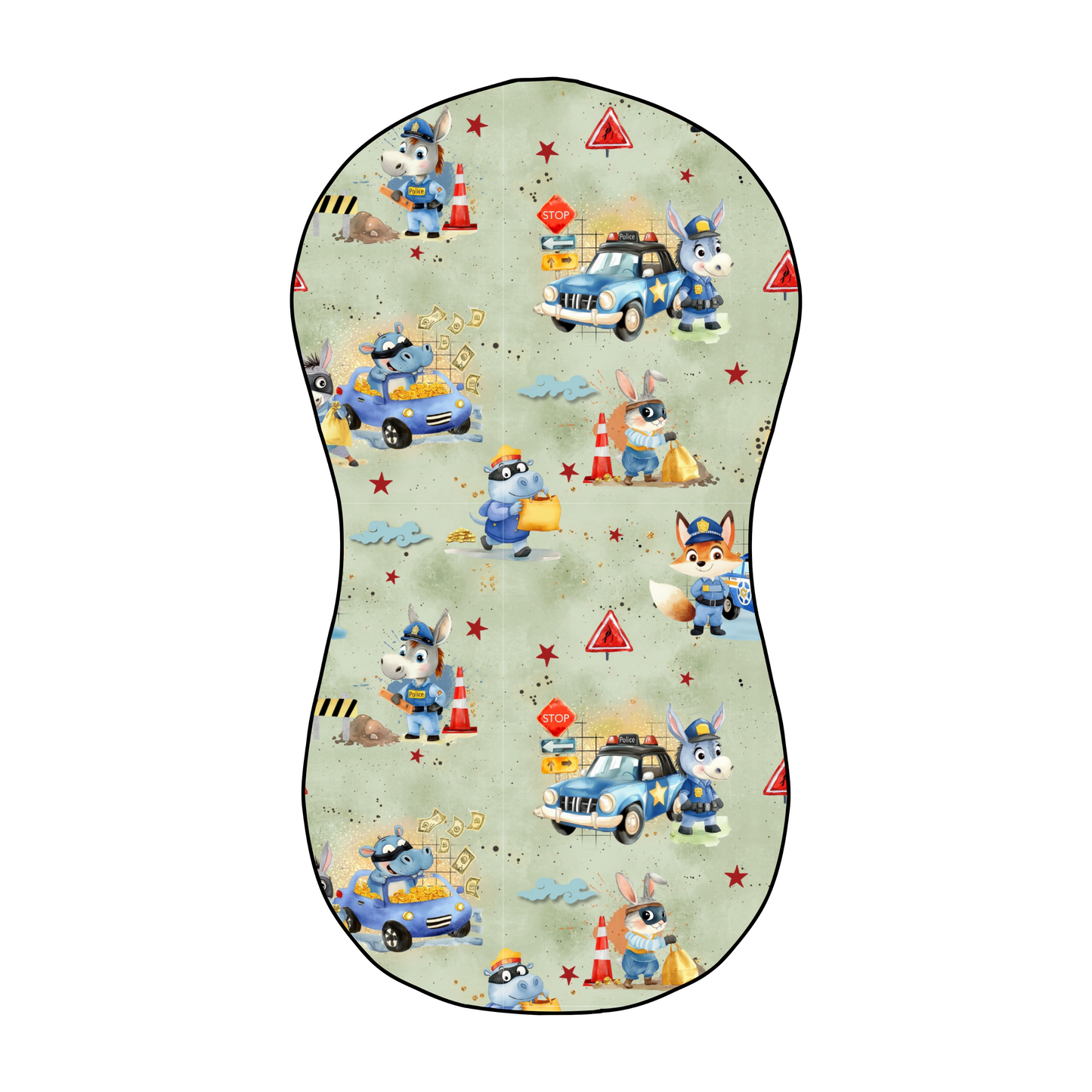 Baby burp cloth