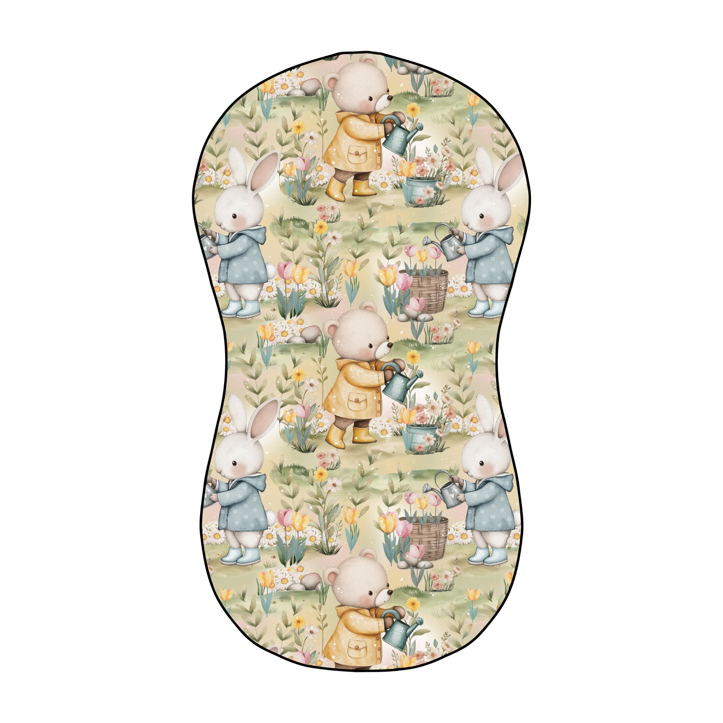 Baby burp cloth