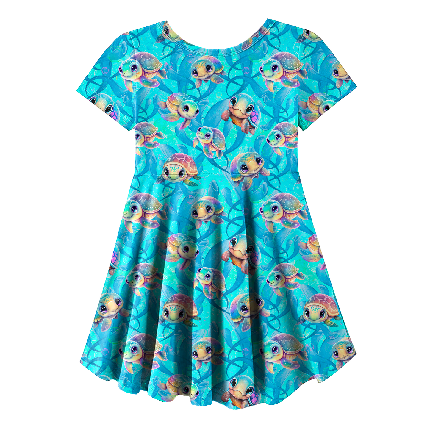 Skater dress - short sleeves, long sleeves, sleeveless