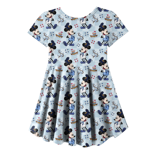 Skater dress - short sleeves, long sleeves, sleeveless