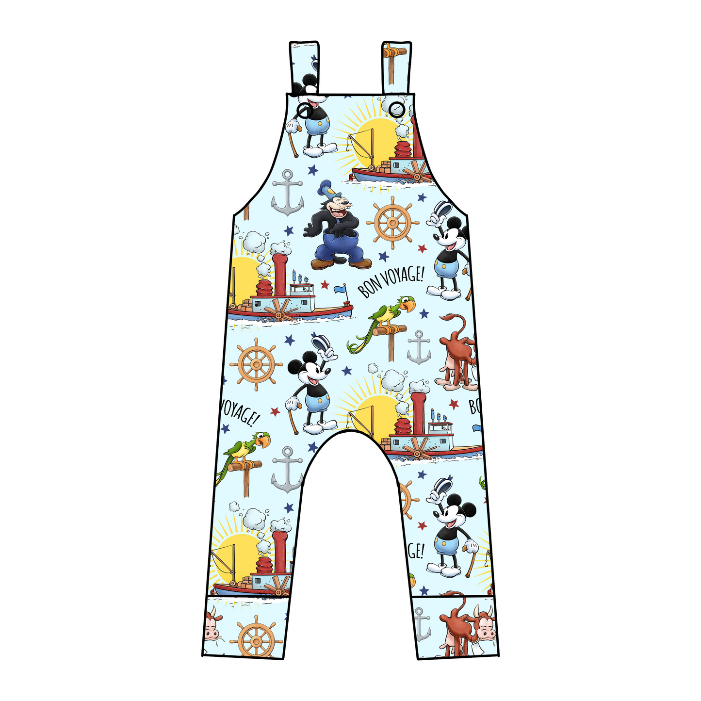 Dungarees - trousers or shorts